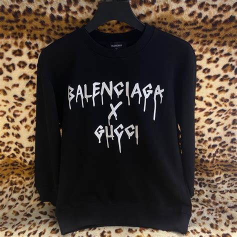 gucci balenciaga sweater|gucci x balenciaga beige.